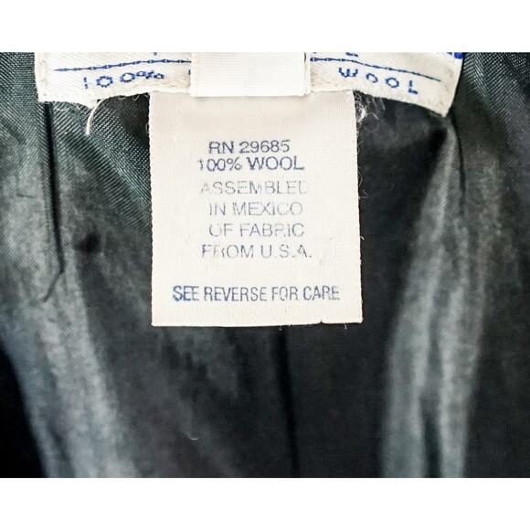 VTG Pendleton Women Virgin Wool Blazer Sz 12P Preppy Academia Office Jacket - Picture 14 of 16